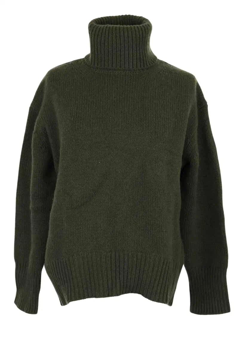 Pull Notshy Kaki en Cachemire, taille S - Seconde Main
