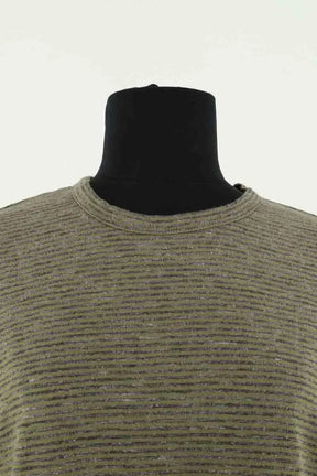 T-shirt Officine Générale Kaki en Coton