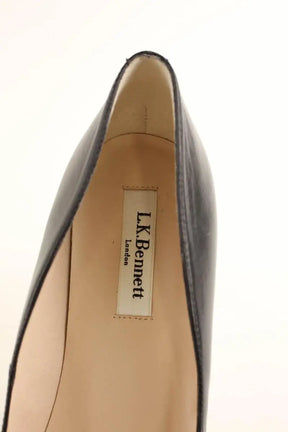 Talons LK Bennett Floret Noir en Cuir