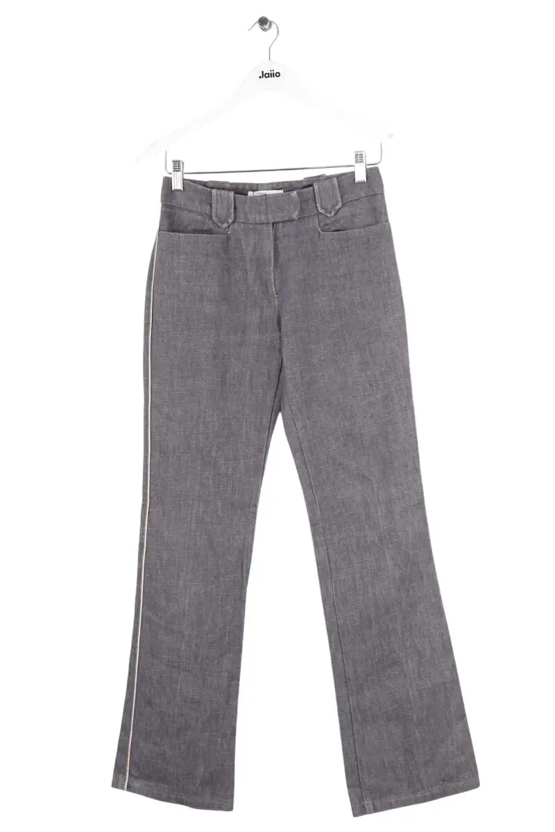 Jean bootcut Vanessa Bruno Gris en Coton, taille S - Seconde Main