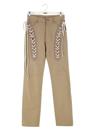 Pantalon Givenchy Gris en Synthétique, taille XXL - Seconde Main