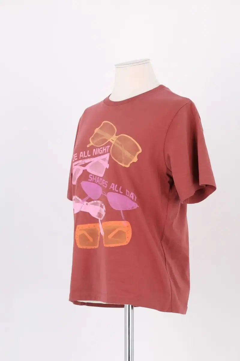 T-shirt Tara Jarmon Rose en Coton