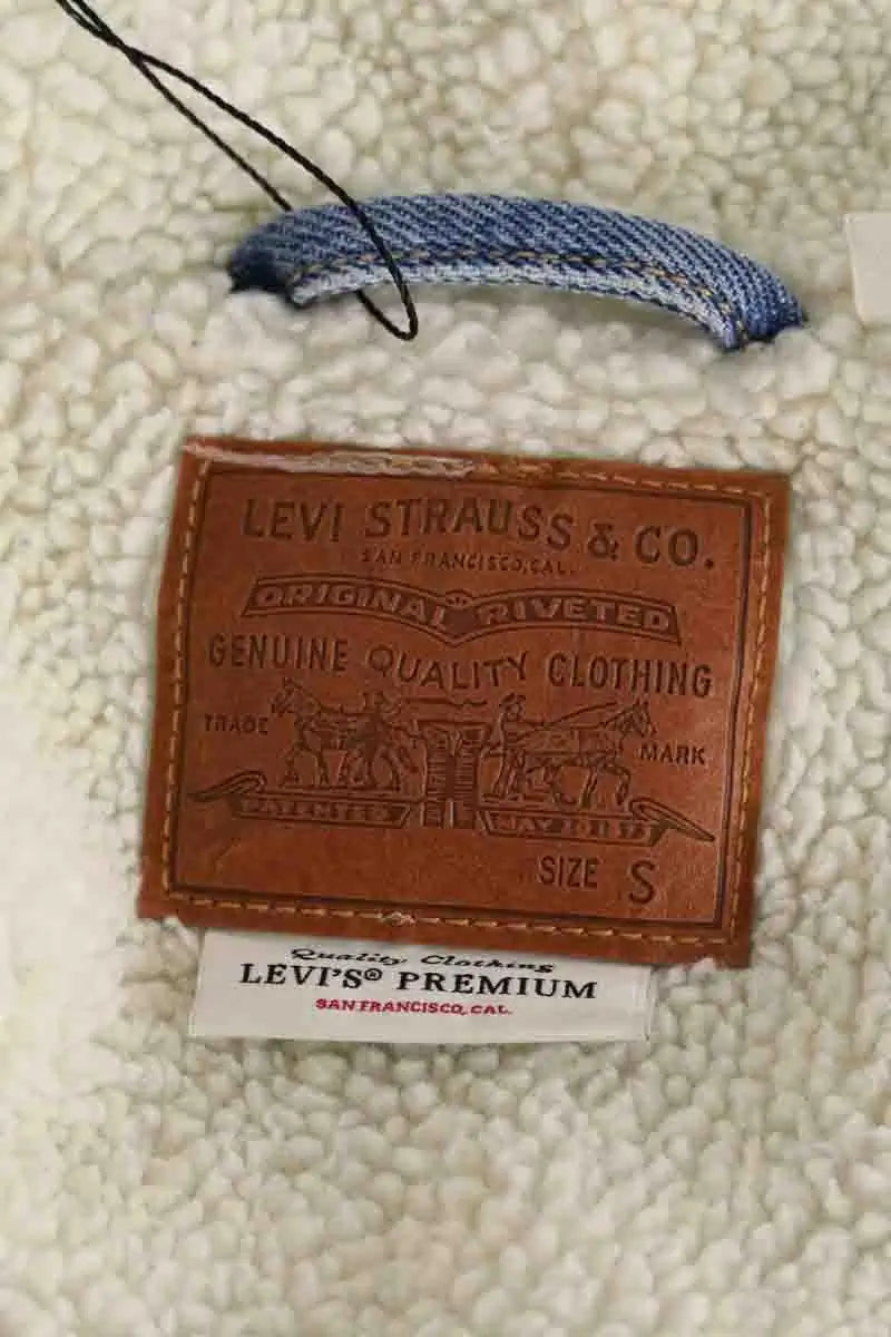 Blouson Levi's Bleu en Coton