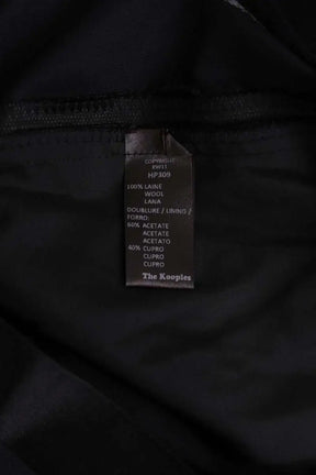 Pantalon droit The Kooples Noir en Laine