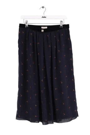 Jupe Claudie Pierlot Marine en Synthétique, taille S - Seconde Main