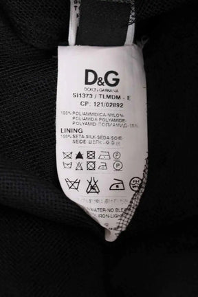 Jupe Dolce & Gabbana Noir en Synthétique