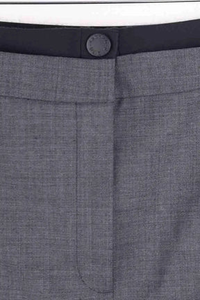 Jupe Sandro Anthracite en Laine