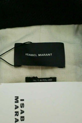 Manteau Isabel Marant Noir en Laine