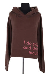 Sweatshirt Ba&Sh Marron en Coton, taille S - Seconde Main