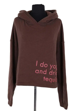 Sweatshirt Ba&Sh Marron en Coton, taille S - Seconde Main