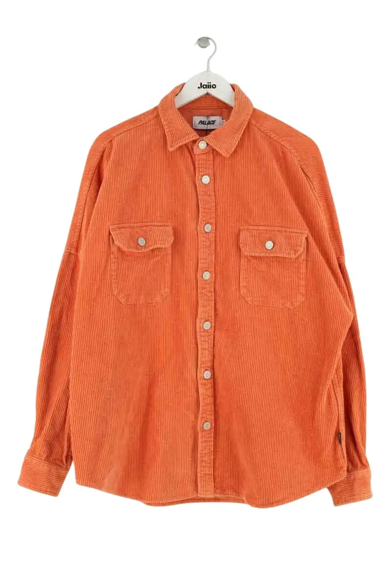 Chemise PALACE Orange en Coton, taille XL - Seconde Main