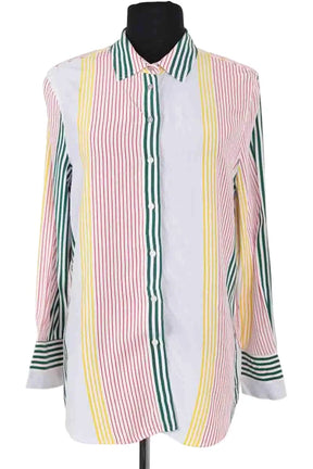 Chemise Tommy Hilfiger Blanc en Synthétique, taille L - Seconde Main