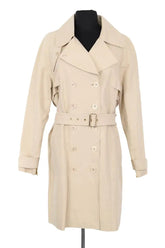 Trench-coat Kenzo Beige en Synthétique, taille XL - Seconde Main