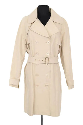 Trench-coat Kenzo Beige en Synthétique, taille XL - Seconde Main