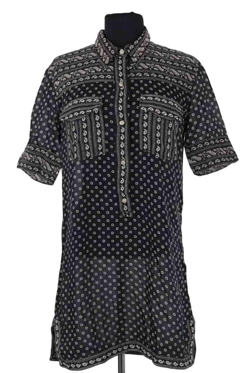 Chemise Isabel Marant Étoile Marine en Coton, taille M - Seconde Main