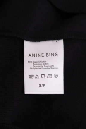 Top sans manche Anine Bing Noir en Coton