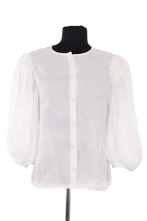 Blouse Chloé Blanc en Synthétique, taille XS - Seconde Main