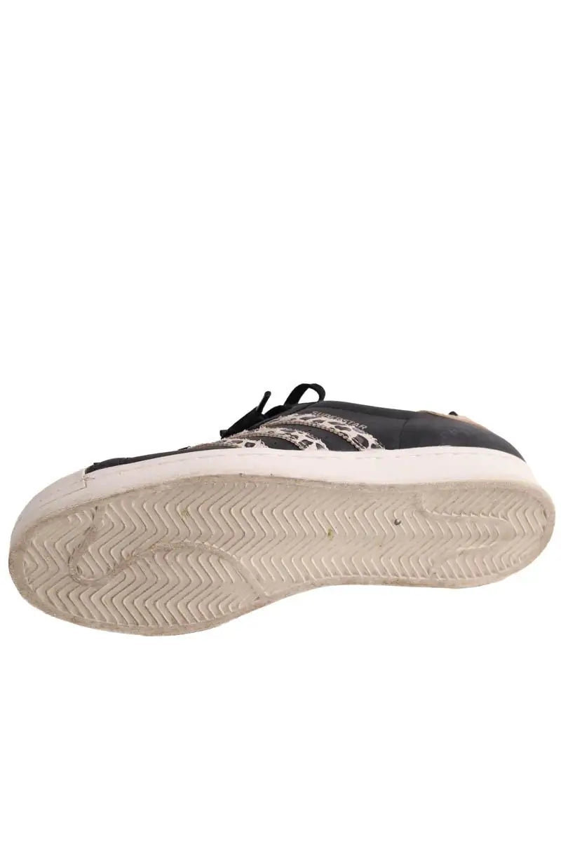 Baskets Adidas Noir en Cuir