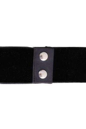 Ceinture Maje Noir en Tissu