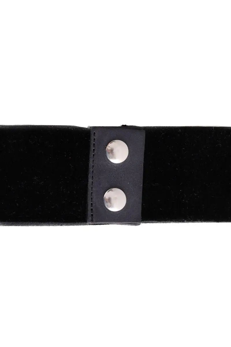 Ceinture Maje Noir en Tissu