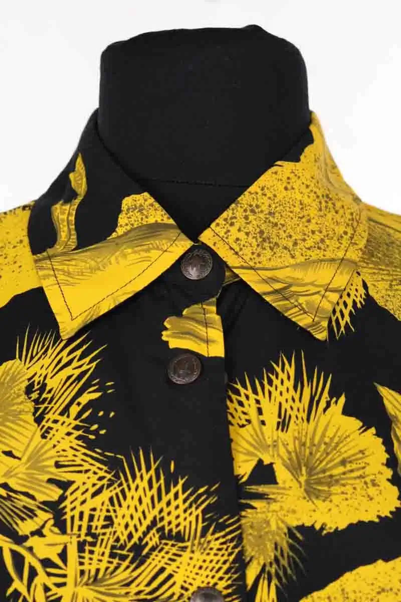 Robe Moschino Jaune en Viscose