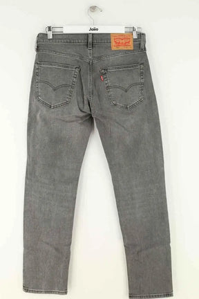 Jean droit Levi's 502 Gris en Coton