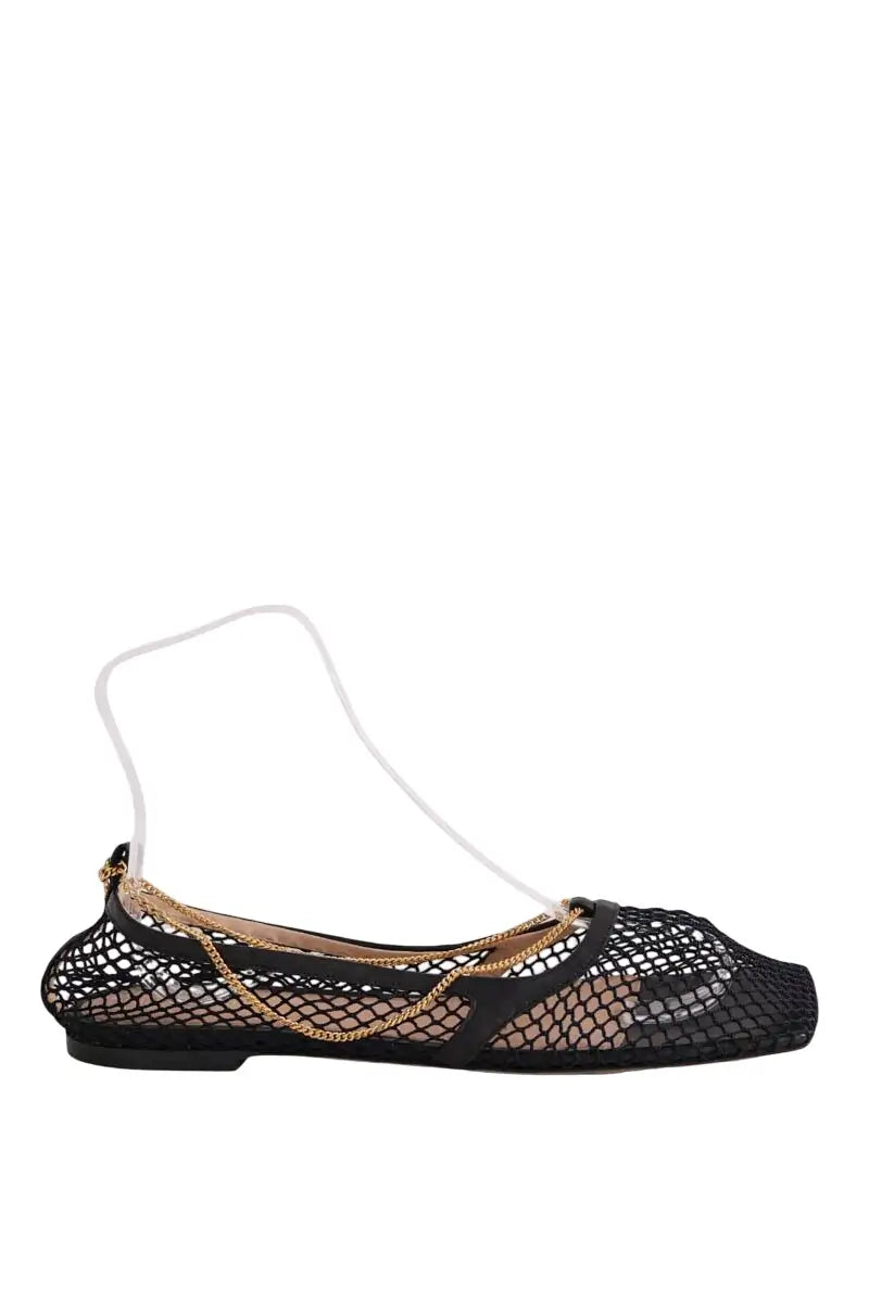 Ballerines Bottega Veneta Noir en Cuir, taille 42 - Seconde Main