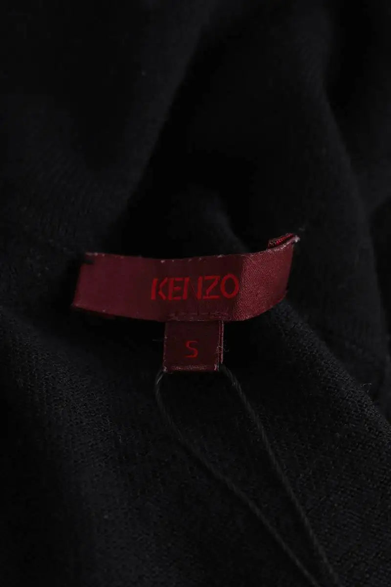 Pull Kenzo Noir en Laine