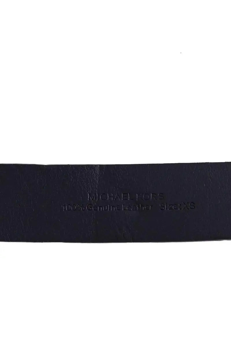 Ceinture Michael Kors Bleu en Cuir