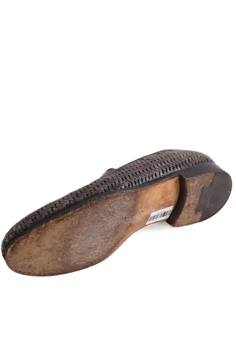 Mocassins Salvatore Ferragamo Gris en Cuir