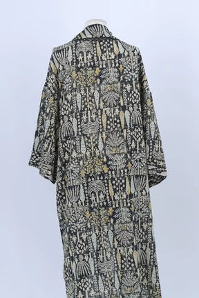 Kimono Ba&Sh Vert en Coton