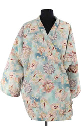 Kimono Mes Demoiselles Vert en Synthétique, taille S - Seconde Main