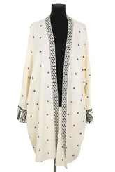 Kimono Mkt Studio Ecru en Coton, taille S - Seconde Main