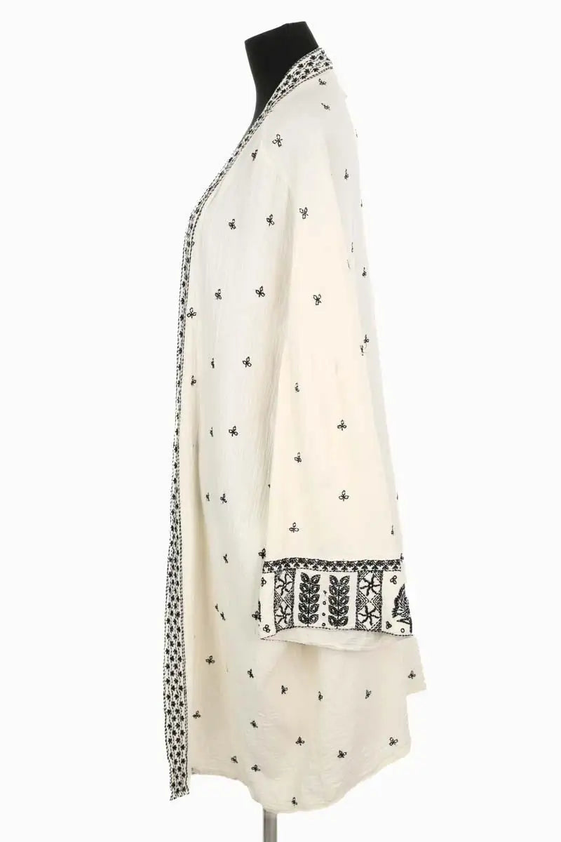 Kimono Mkt Studio Ecru en Coton
