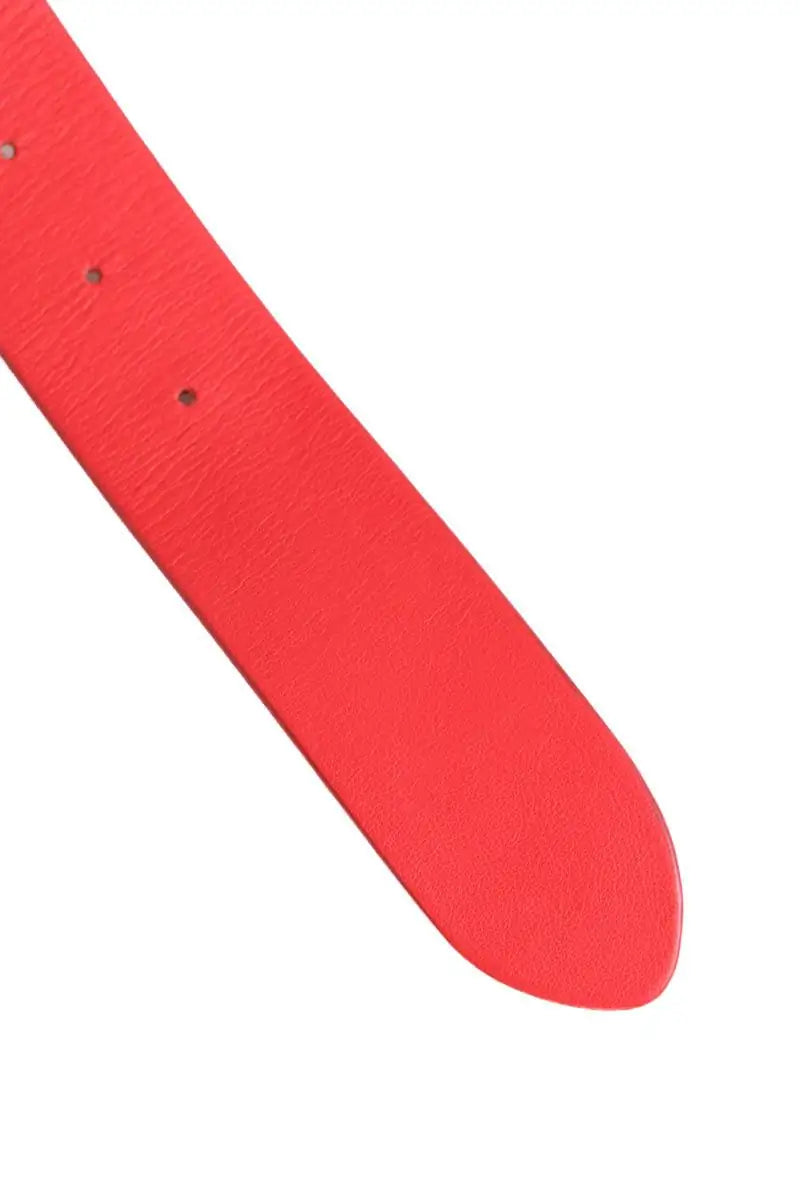 Ceinture en cuir Marella Rouge en Cuir