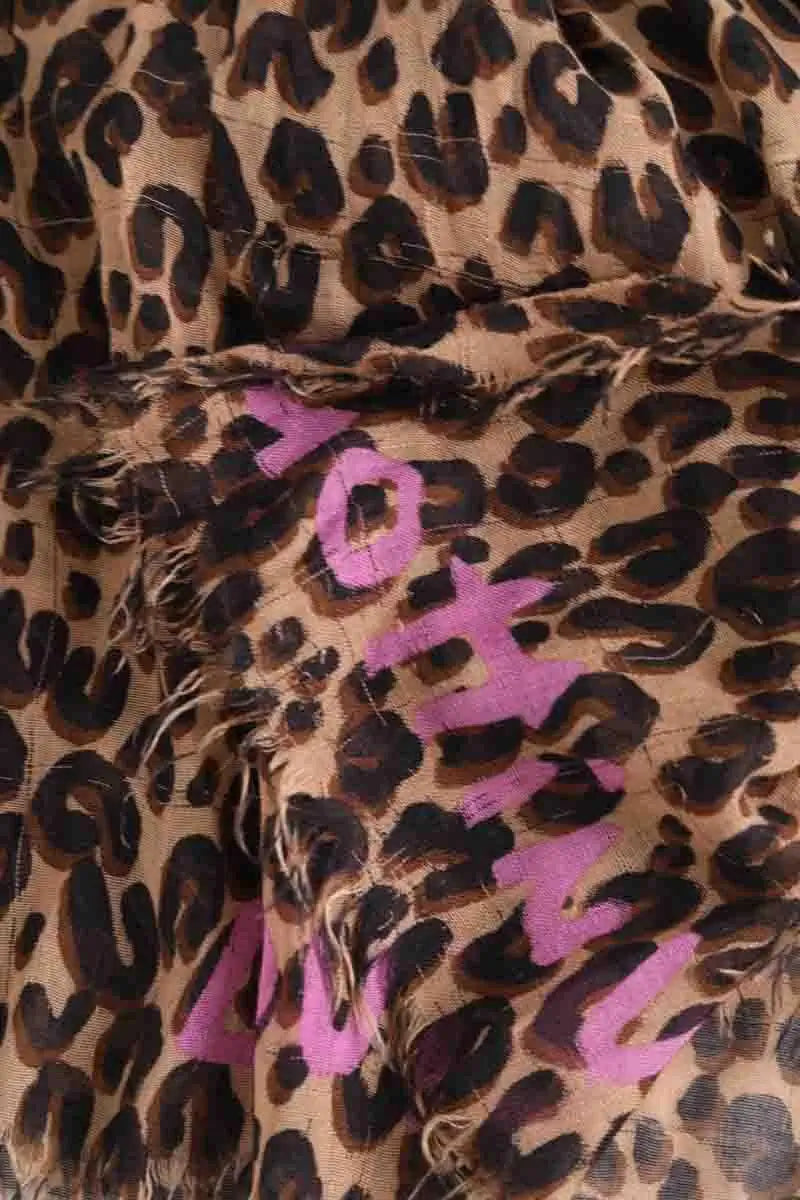 Chèche Louis Vuitton Marron en Laine