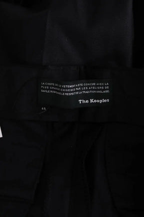 Pantalon droit The Kooples Noir en Laine