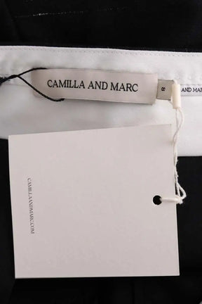Pantalon Camilla And Marc Noir en Laine