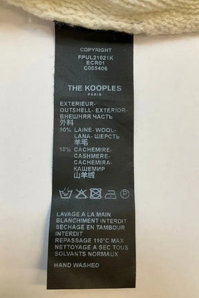 Pull The Kooples Ecru en Laine
