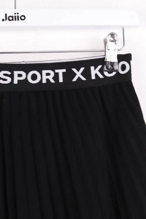 Jupe The Kooples Noir en Synthétique