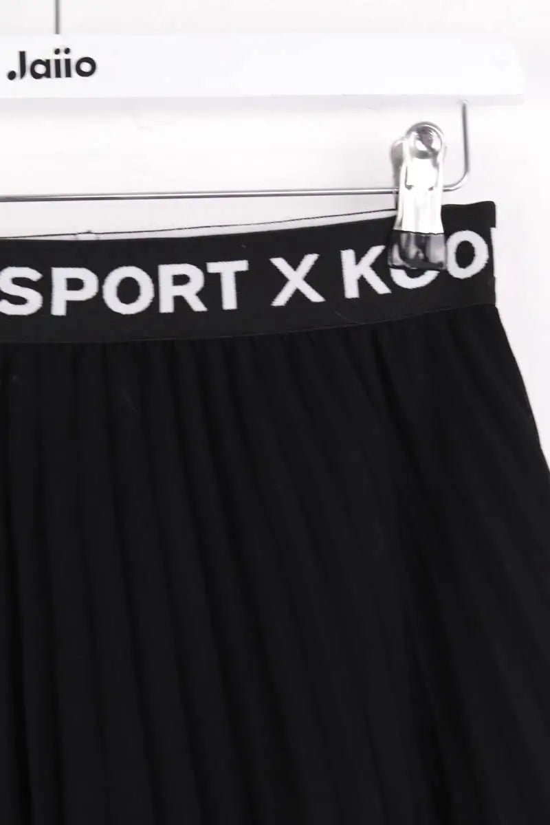 Jupe The Kooples Noir en Synthétique
