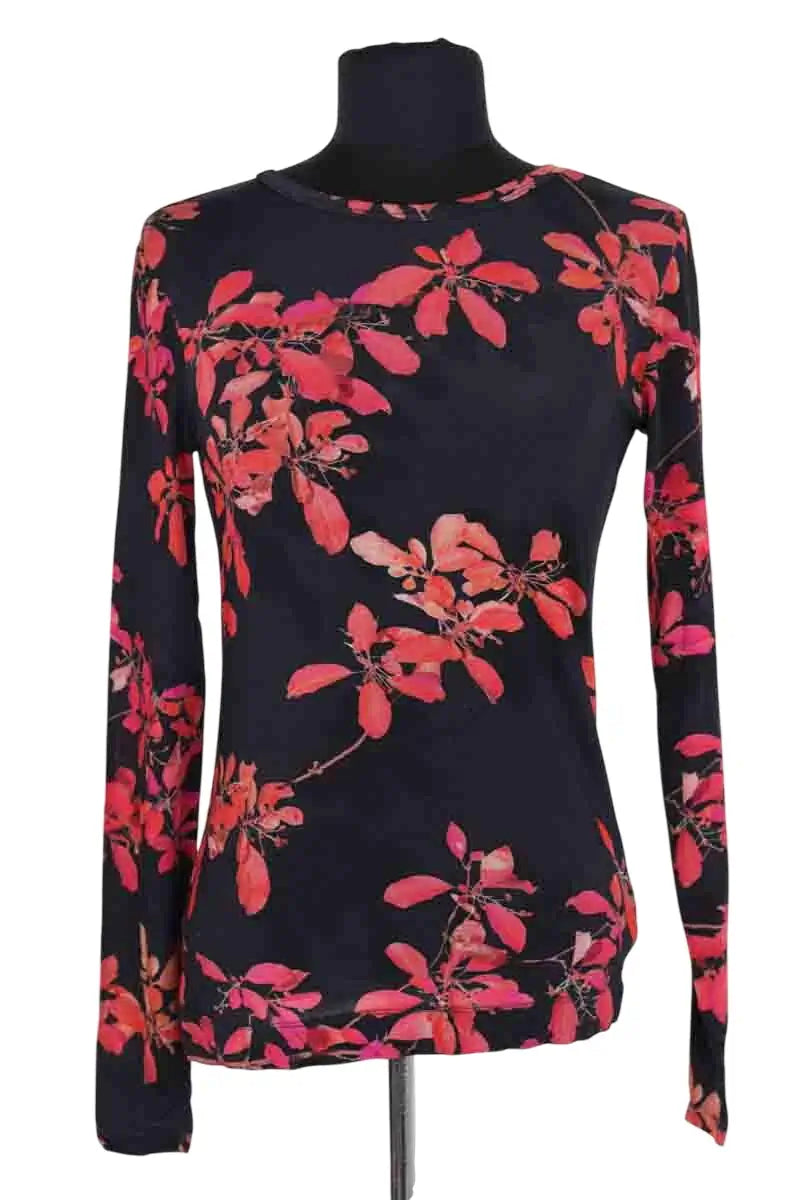 Top Dries Van Noten Noir en Viscose, taille XS - Seconde Main