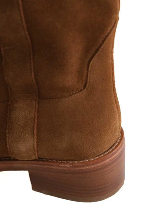 Bottes Ba&Sh Camel en Daim