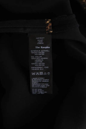 Robe The Kooples Noir en Synthétique