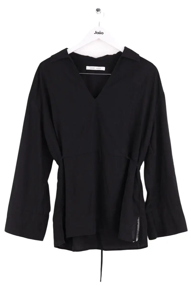 Blouse Samsoe Samsoe Noir en Coton, taille XS - Seconde Main
