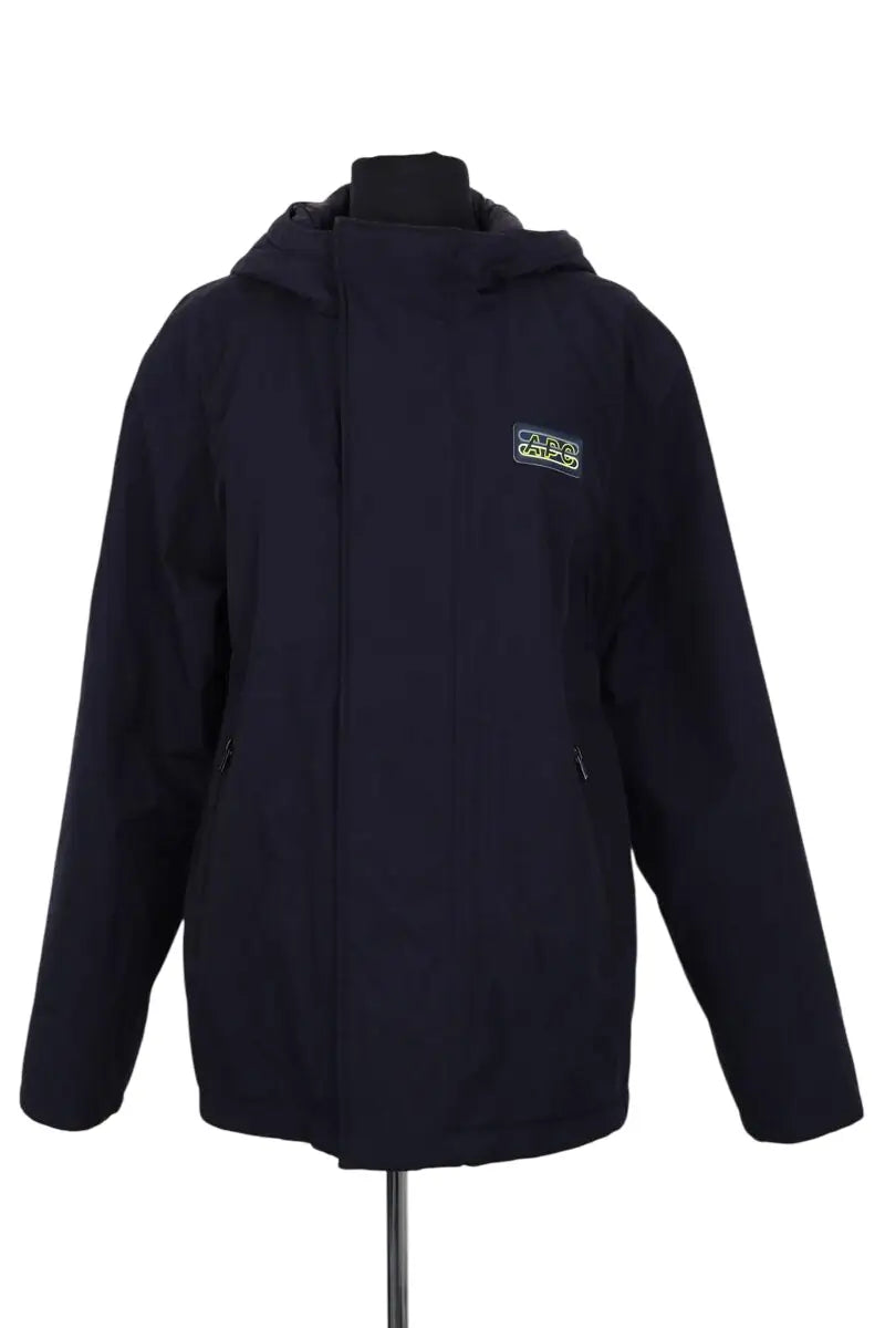 Parka APC Marine en Coton, taille S - Seconde Main