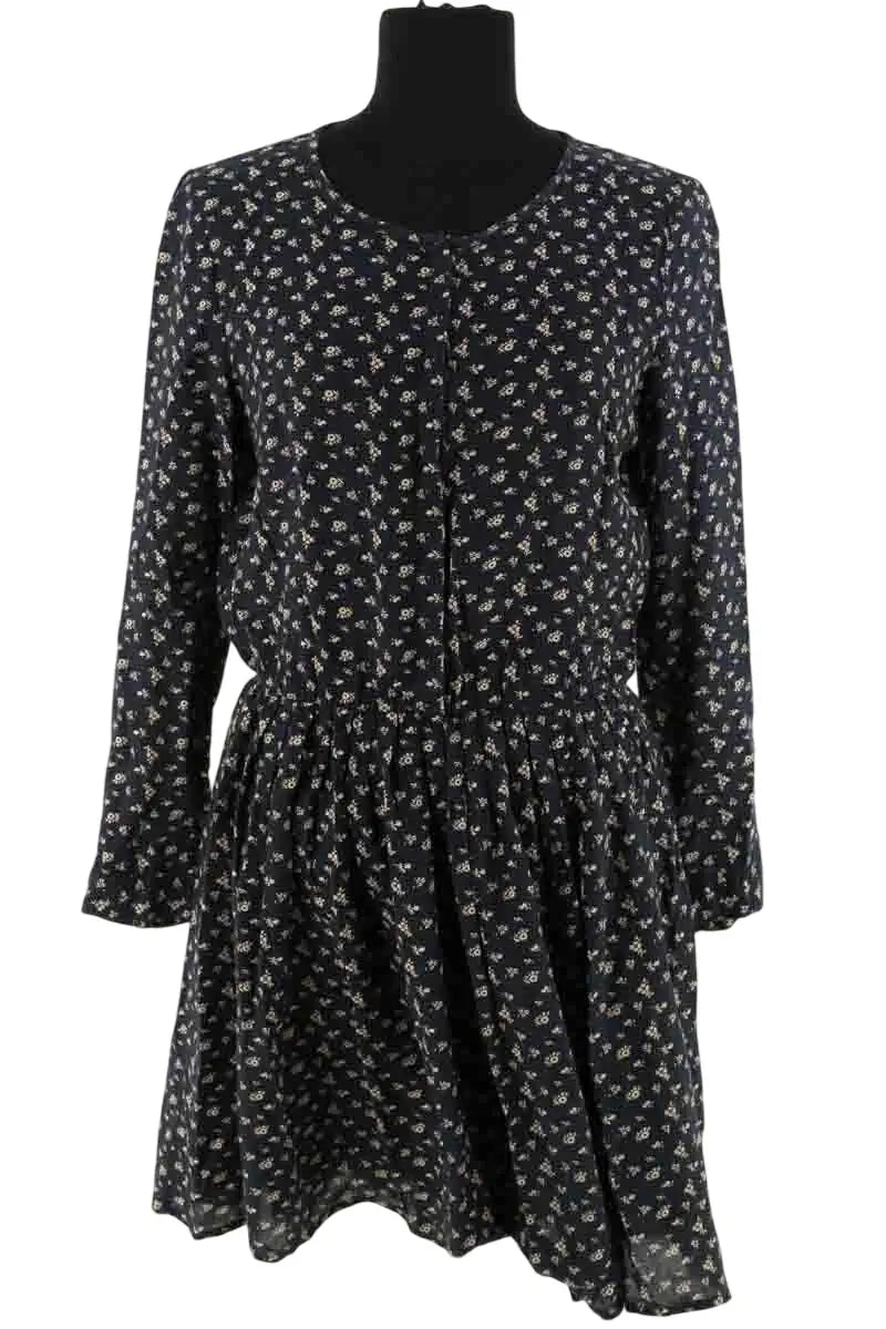 Robe Des Petits Hauts Marine en Coton, taille S - Seconde Main
