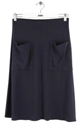 Jupe Raquel Allegra Gris en Coton, taille XS - Seconde Main