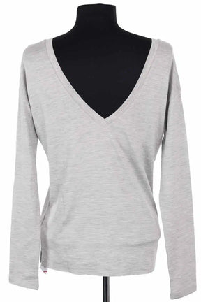 T-shirt Majestic Filatures Gris en Coton