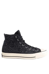 Baskets hautes Converse Marine en Daim, taille 43 - Seconde Main